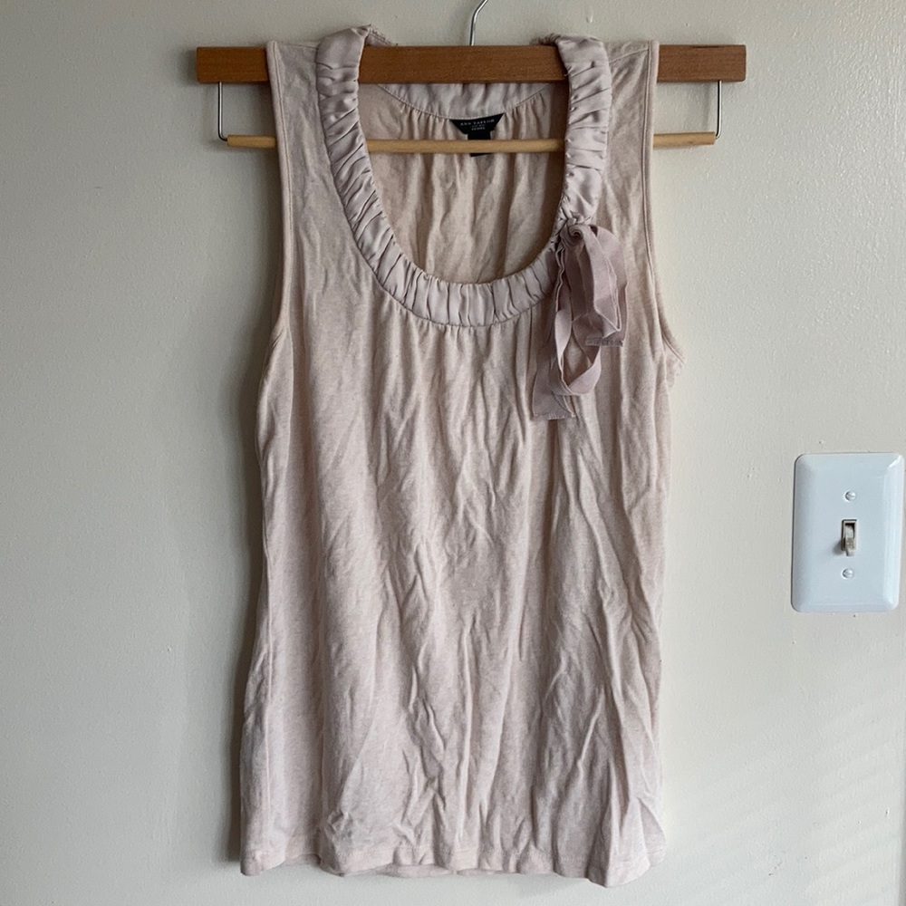 🍂 Ann Taylor Bow Top